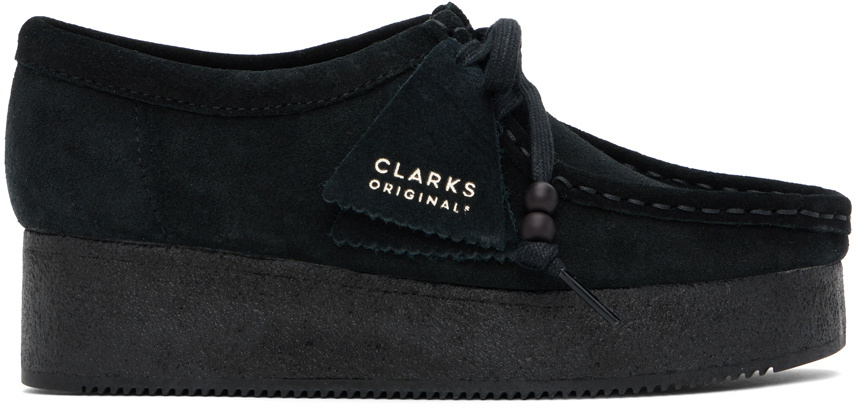 Clarks Originals Black Wallacraft Bee Derbys