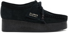 Clarks Originals Black Wallacraft Bee Derbys