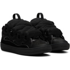 Lanvin Black Curb Sneakers
