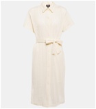 A.P.C. - Ribbed-knit cotton midi dress