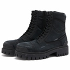 Balenciaga Men's Strike Boot in Black