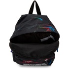 Marcelo Burlon County of Milan Black Eastpak Edition Glitch Padded Pakr Backpack