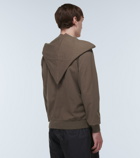 DRKSHDW by Rick Owens - Mountain asymmetric cotton hoodie