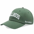 Sporty & Rich Wellness Ivy Cap in Moss/White 
