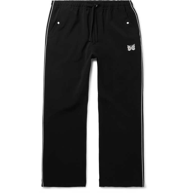 Photo: Needles - Piped Crepe Drawstring Trousers - Black