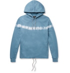 PS Paul Smith - Tie-Dyed Loopback Cotton-Jersey Hoodie - Blue