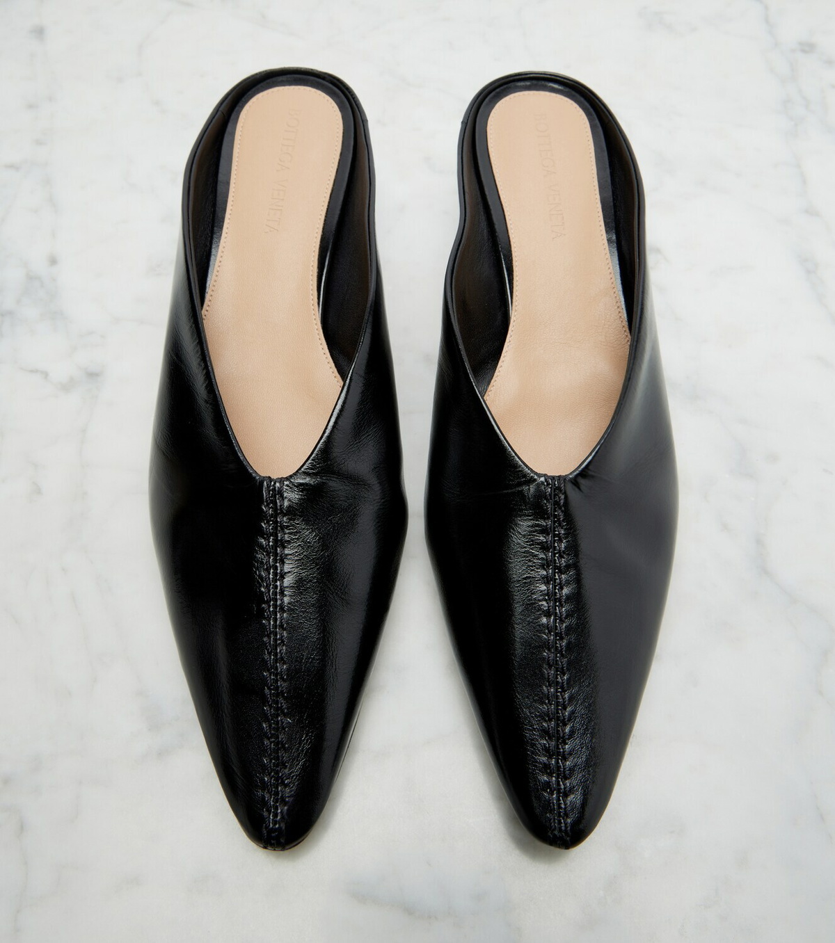 Bottega Veneta Virna leather mules