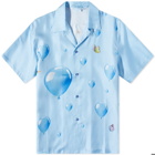 3.Paradis Men's Dreaming Balloons Vacation Shirt in Sky Blue