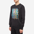 Paul Smith Men's Skeletons Crew Sweat in Black