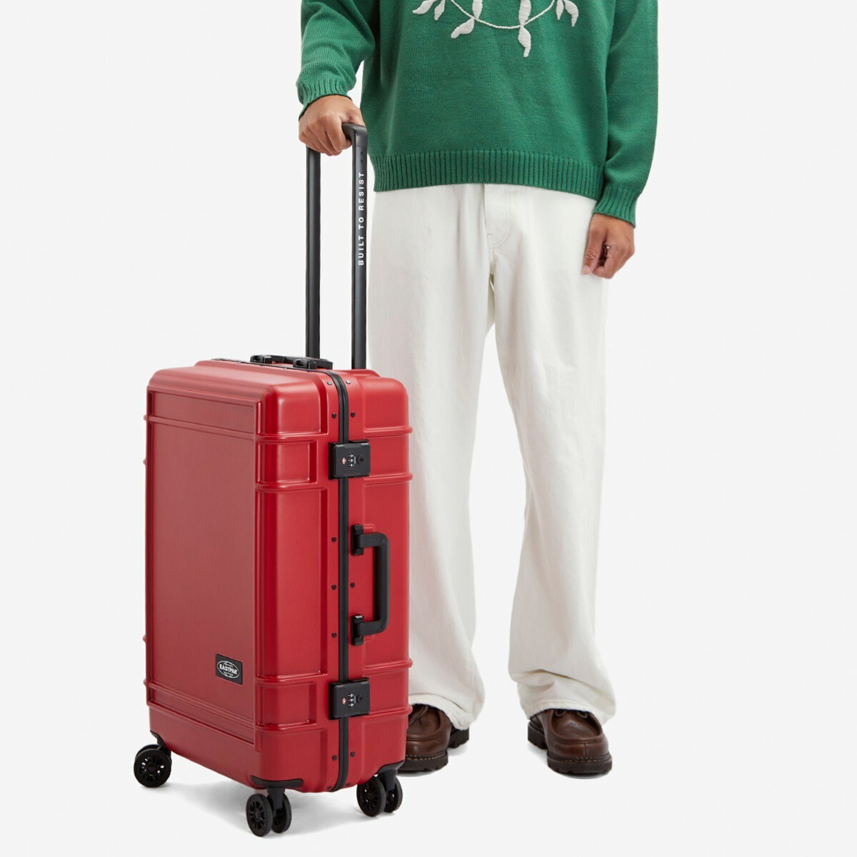 Eastpak Resist'r Luggage Case - Medium in Fire Red 