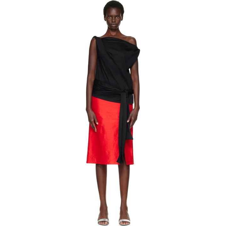 Photo: Proenza Schouler Black Zafira Top