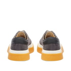 East Pacific Trade Men's Dive Layer Corduroy Sneakers in Grey
