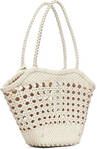 OSOI Off-White Lip Shoulder Bag
