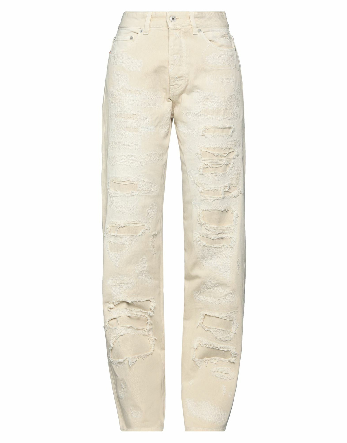 Heron Preston Womens Jeans in Beige
