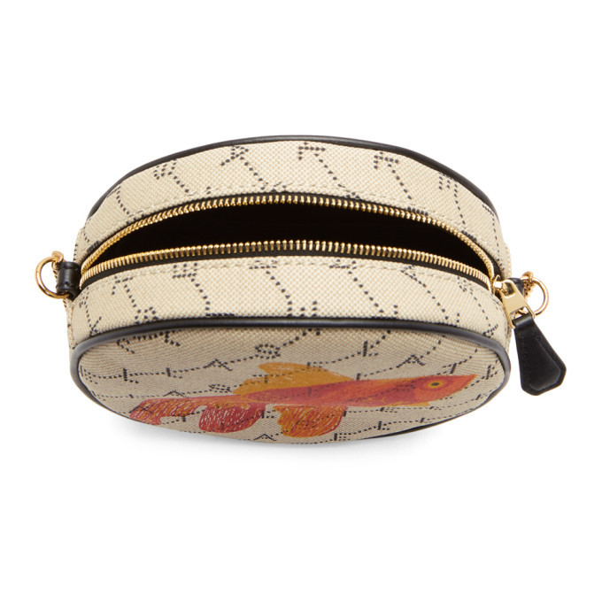 Stella mccartney mini outlet round monogram bag