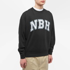 Neighborhood Men's College Crew Sweat in Black