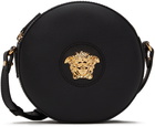 Versace Black 'La Medusa' Round Pouch