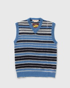 Marni V NECK SWEATER Blue Mens Vest