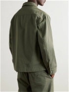 AGOLDE - Atlas Cotton-Twill Overshirt - Green