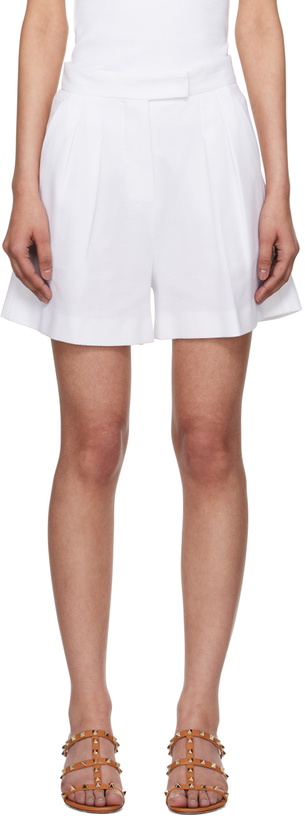 Photo: Max Mara White Jessica Shorts