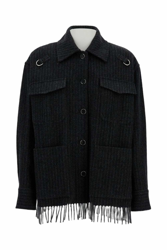 Photo: Durazzi Milano Pinstripe Overshirt
