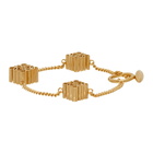 Loewe Gold Anagram Bracelet