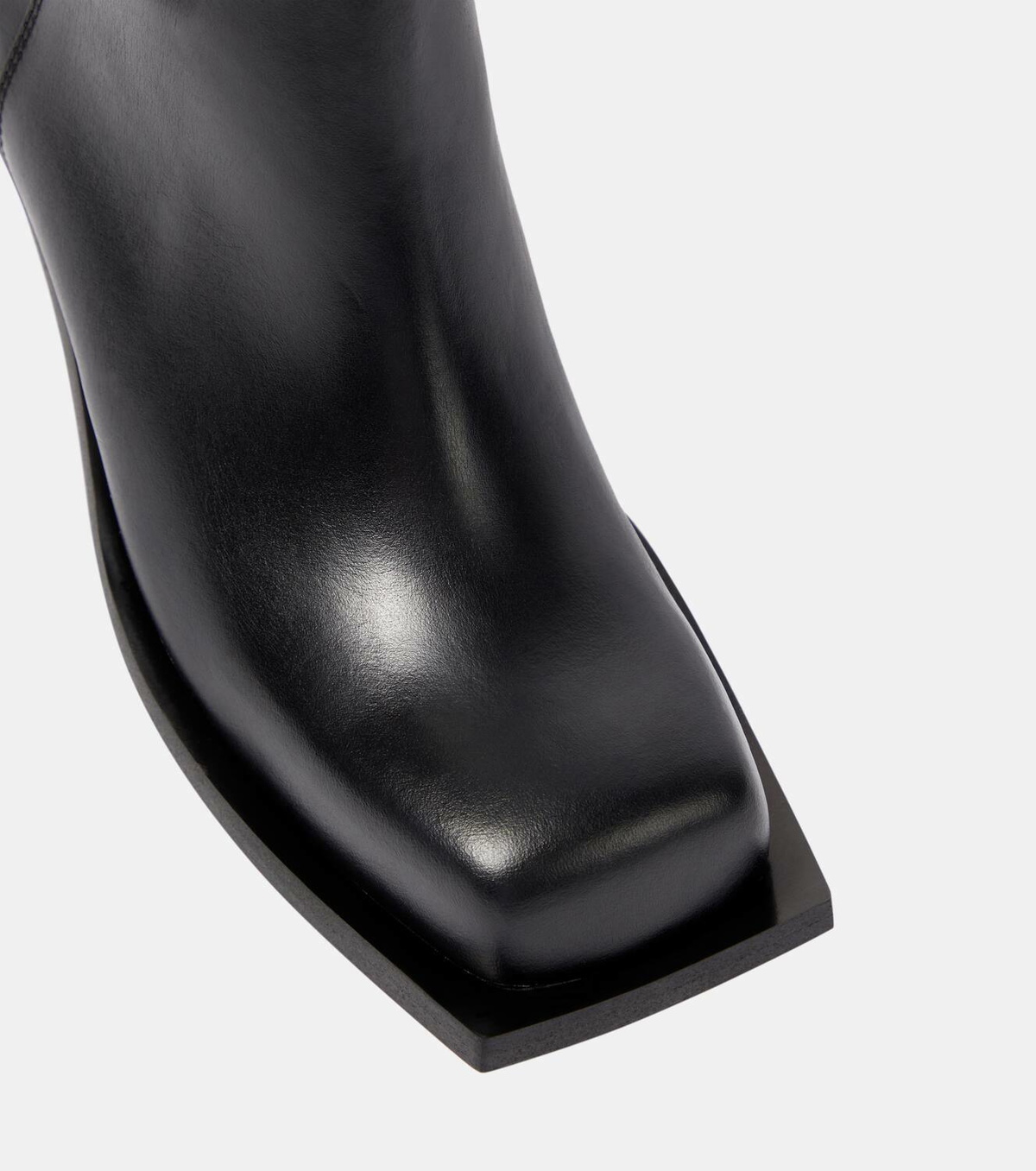 Gia Borghini Blondine leather knee-high boots