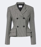 Givenchy Pinch houndstooth wool and mohair jacket