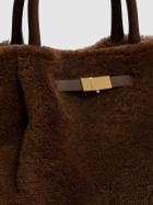 DEMELLIER Midi New York Shearling Tote Bag