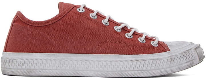 Photo: Acne Studios Red Faded Sneakers