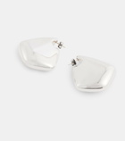 Bottega Veneta Fin Large sterling silver earrings