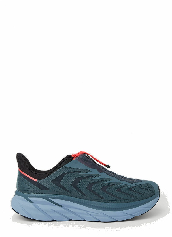 Photo: Hoka One One - Project Clifton Sneakers in Dark Blue