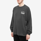 Manastash Men's Long Sleeve Hemp Tour T-Shirt in Black