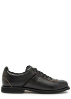 Our Legacy Ten Pin Panelled Leather Shoes Black