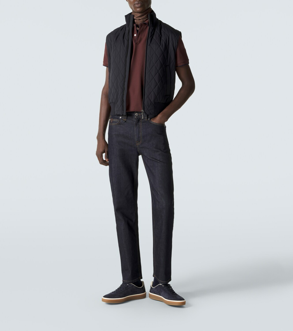 Loro Piana Hopton quilted vest