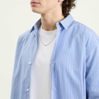 Miansai Men's Lyra Agate Chain Necklace in Green/Silver