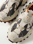 Balenciaga - Hike Distressed Mesh Sneakers - Neutrals
