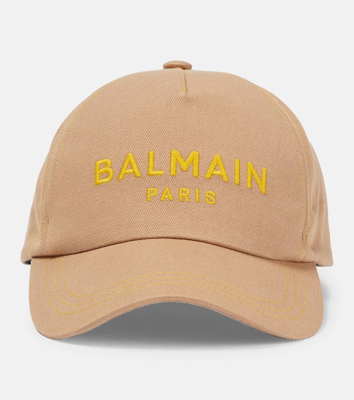 Balmain Logo Cotton Baseball Cap Balmain 5920