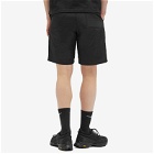 Snow Peak Men's Light Mountain Cloth Shorts in Black