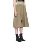 Bless Beige Zwickelrock Culottes