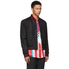 Kenzo Black Limited Edition Chinese New Year Tiger Bomber Jacket