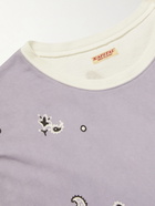 KAPITAL - Torotoro Bandana Printed Cotton-Jersey T-Shirt - Purple