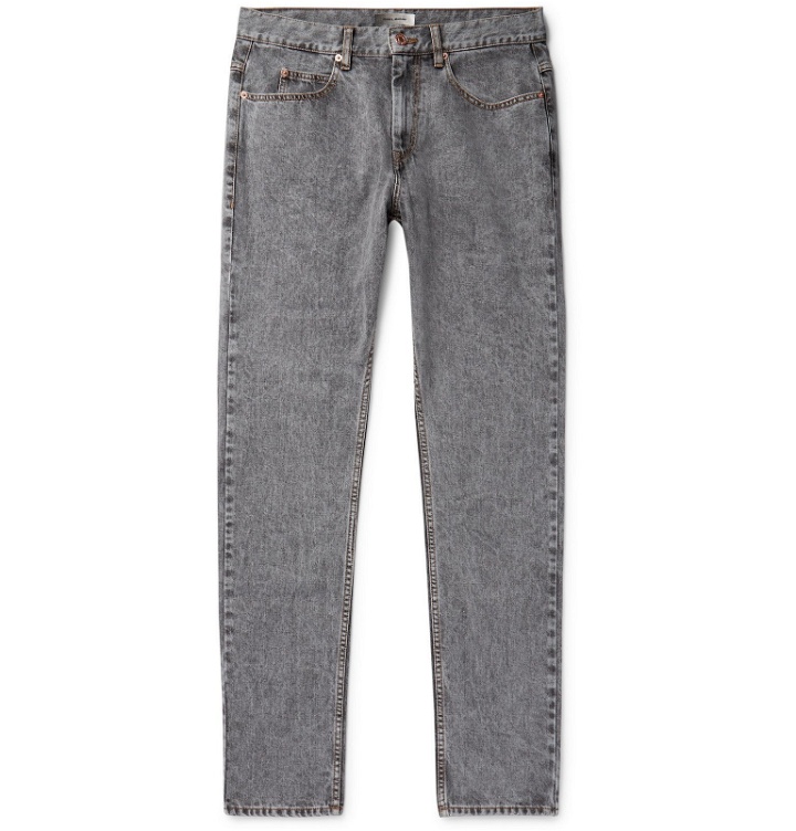 Photo: Isabel Marant - Jack Slim-Fit Denim Jeans - Gray