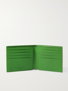 BOTTEGA VENETA - Intrecciato-Embossed Leather Billfold Wallet - Green