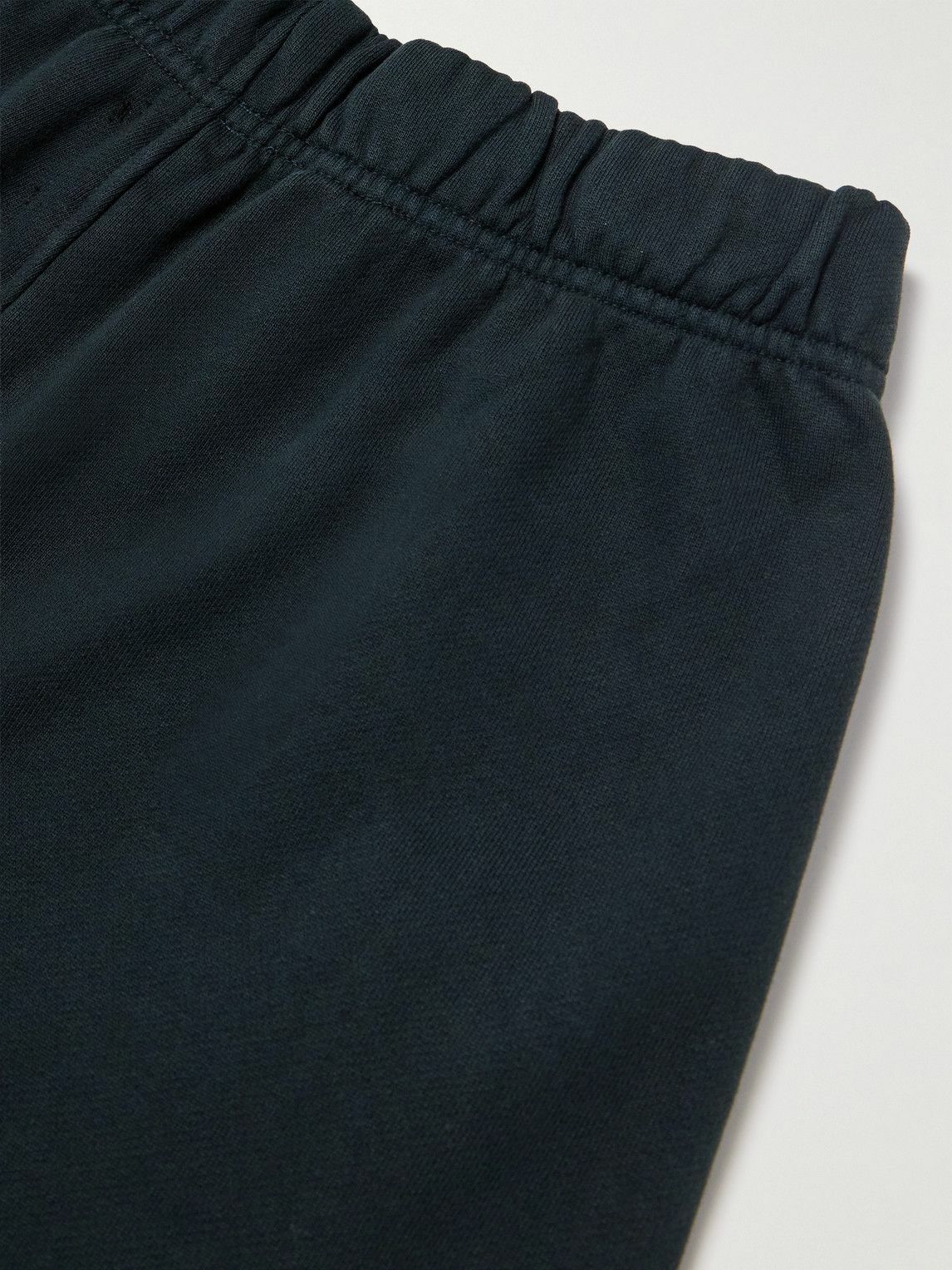 Gallery Dept. - Post Workout Logo-Print Wide-Leg Cotton-Jersey Sweatpants - Black