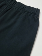 Gallery Dept. - Post Workout Logo-Print Wide-Leg Cotton-Jersey Sweatpants - Black