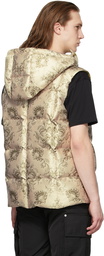 Moncler Genius Beige Down Rabeh Vest