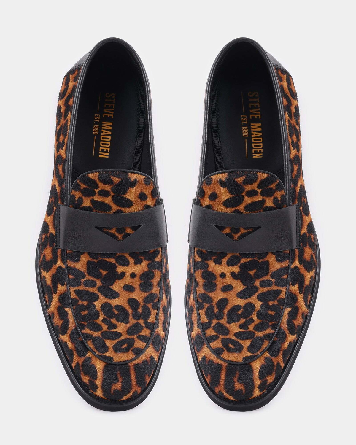 Steve Madden Costello Dress Shoes in Leopard Calf