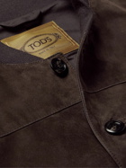 Tod's - Suede Bomber Jacket - Brown