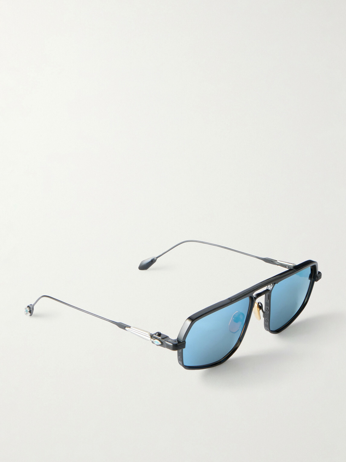 Jacques Marie Mage - Kalispell Aviator-Style Titanium Sunglasses